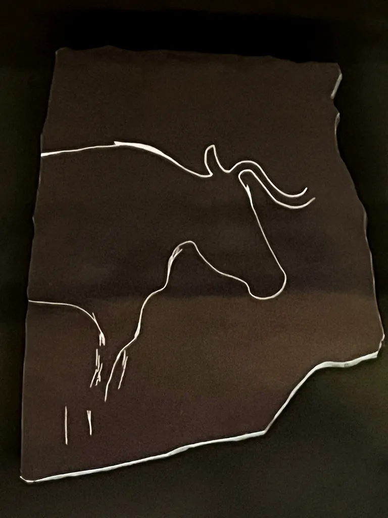 Levantine Cave Art during the Magdalenian - Anatomy of an Aurochs circa 15000 BC